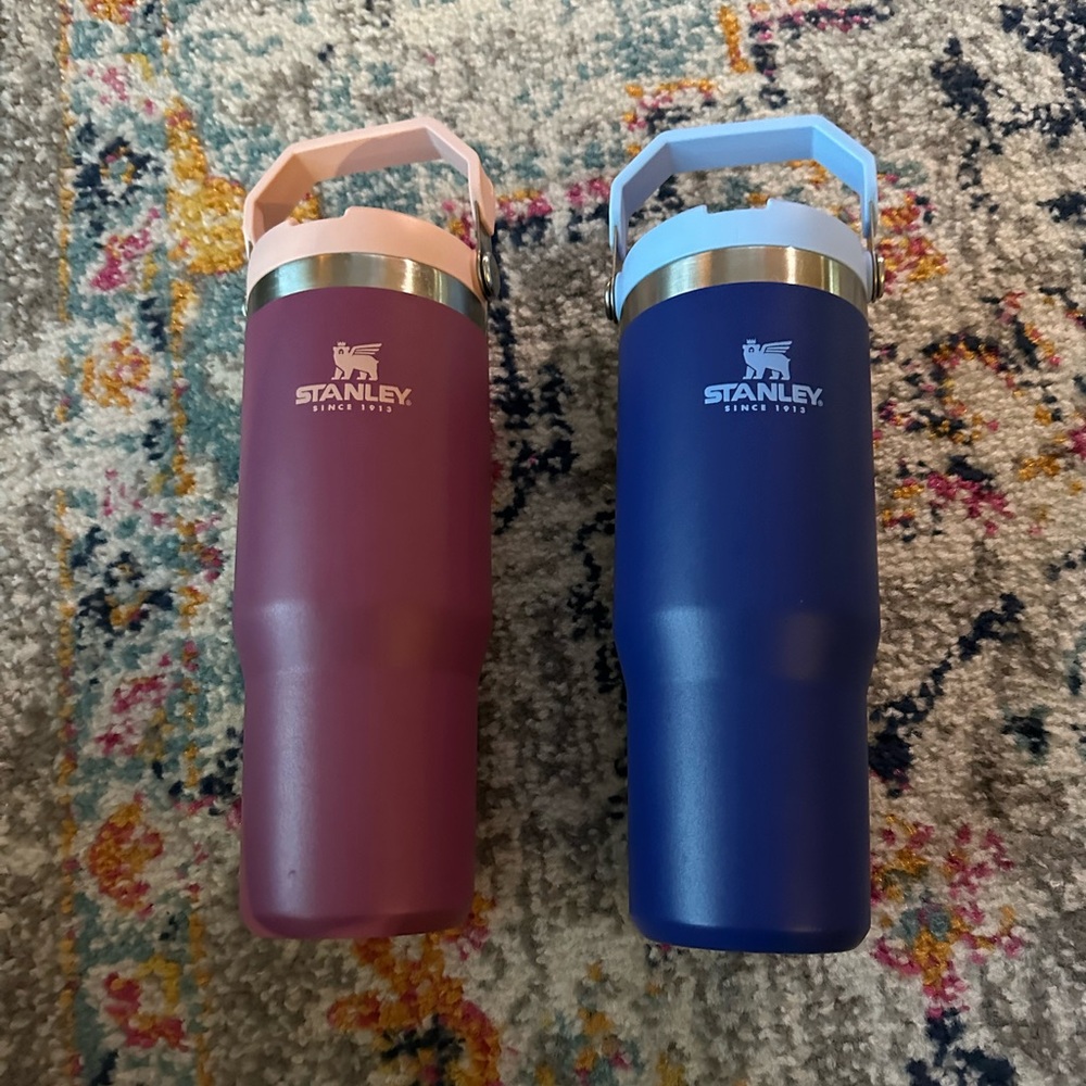 Pair of 30oz Stanley IceFlows Flip-top tumblers